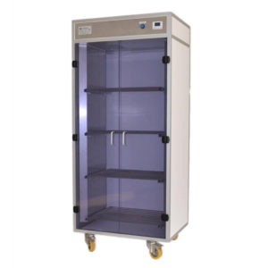 Mobile warming cabinet